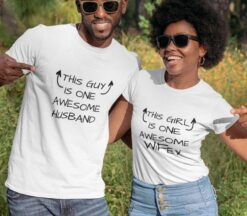 Fantastic Duo Wifey and Husband Awesome Matching Outfits - Gift for Sweethearts