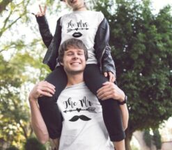 Just Married Matching Outfits: The Mr. and Mrs. Set, Perfect Gift for Newlyweds