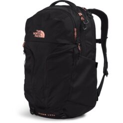 The North Face  Surge Luxe Pack - Women's - Tnf Black/Burnt Coral Metallic
