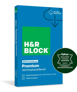 H&R Block Tax Software Premium 2024 [Download]