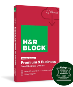 H&R Block Tax Software Premium & Business 2024 - Windows [Download]